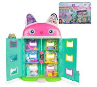 Gabby's Dollhouse: The Movie Meow-Mazing Casa de muecas interactiva 7 habitaciones Pantalla LCD Ojos Figuras Sonido FX Juguetes para nios para