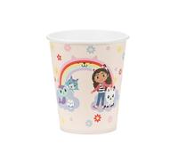 Gabby's Dollhouse - Vasos de papel (250 ml, 6 unidades)