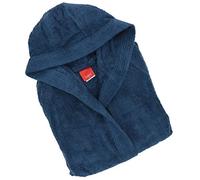Gabel 09400 290 - Albornoz para adulto, 100% algodón, azul, talla XL