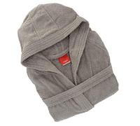 Gabel 09400 905 - Albornoz para Adulto, 100% algodón, Hierro, Talla XL