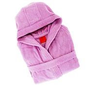 Gabel - Albornoz para Adulto, 100% algodón Violeta Violeta L