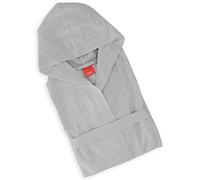 Gabel Golf - Albornoz con capucha, algodón, acero, talla XXL