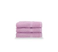 Gabel Toallas de invitado, Esponja de algodón Puro hidrófilo, 40 x 60 cm, Ciclamen, Juego de 3 Piezas