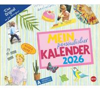 Gabi Kohwagner Mein persönlicher Kalender 2026: Detailreich illustrierter Kalender zum Aufhängen mit viel Platz für Organisatorisches. Wandkalender 2026 zum Eintragen.