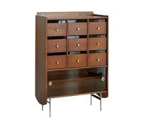 Gabinete de almacenamiento Aparadores - Organizadores de Cocina con Cajones, Aparadores Decorativos, Gabinetes de Cafetería, Aparadores de Madera for Comedor y Cocina Gabinete independiente