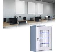 Gabinete de almacenamiento de teléfono móvil para empleados, montado en la pared e independiente con 36 compartimentos con cerradura, taquillas portátiles de oficina para un acceso seguro