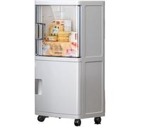 Gabinete de Almacenamiento para baño, Ranura Estrecha, balcón de baño, Impermeable, gabinete de plástico sin Costuras, aparadores con cajones, Unidad organizadora de Alma