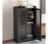 Gabinete de almacenamiento para enrutador WiFi, caja oculta de pie con gestión de cables, organizador multicapa para el hogar y la oficina, elegante ocultador de enrutador, solución sin desorden