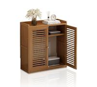 Gabinete de almacenamiento para enrutador WiFi, caja oculta módem de pie con estantes multicapa para organización del hogar y la oficina