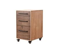 Gabinete de almacenamiento para oficina en casa Debajo de la mesa Gabinete de almacenamiento de madera Cajón Cajonera Archivador Eliminación Mesa de almacenamiento Gabinete bajo extraíble lateral Ofic