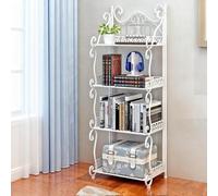 Gabinete de almacenamiento y organizador de metal plegable de varios niveles | Montaje sin herramientas para el hogar, oficina, dormitorio, sala de estar, armario, cocina