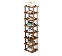 Gabinete De Almacenamiento Zapatos Estrecho Madera,Zapatero Vertical,Estante Alto For Que Ahorra Espacio Entrada Y Armario,Organizador Independiente,No Se Necesitan Herramientas(9tier)
