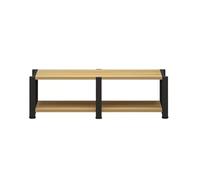 Gabinete de Audio Moderno, Soporte Multimedia estéreo con Amplio Almacenamiento for TV Box, Reproductores de DVD y Consolas de Juegos - Elegante Estante AV Negro(Brown,34cm/13.4in)