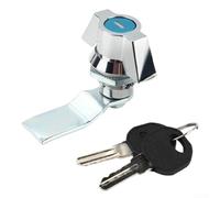 Gabinete de bloqueo de interruptor de caja de distribución industrial equipado con cerradura de leva para una protección fiable de equipos e interruptores (plata)