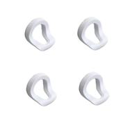 Gabinete De Cajón Tiradores De Puerta 4 Piezas Cajón Gabinete De Baño Manija Oculta Gabinete Oculto Invisible Perilla De Puerta De Armario, 32mm Blanco Brillante