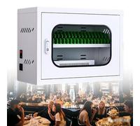 Gabinete de carga de teléfono recargable, caja de almacenamiento portátil para guardar dispositivos seguros en oficinas y salas de conferencias