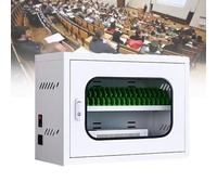 Gabinete de carga de teléfono USB seguro con 20 ranuras para oficinas y salas de conferencias, solución de recarga portátil para uso empresarial, nize & Protect dispositivos