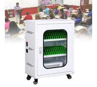 Gabinete de carga para teléfono móvil con 6/12/20/30/40/50/60 ranuras, casillero para teléfono celular recargable, estación de carga de almacenamiento, estación de carga para teléfono celular (30 ran