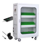 Gabinete de carga portátil para teléfono móvil, casillero para teléfono celular recargable, estación de carga USB para teléfono celular, carga rápida, para estudiantes y empleados (60 ranuras)