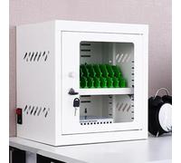 Gabinete de carga portátil para teléfono móvil con ruedas, armario de almacenamiento recargable multipuerto para uso escolar y aeropuerto