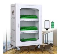 Gabinete de carga portátil para teléfonos móviles, estaciones de carga para teléfonos celulares, casillero para varios teléfonos celulares, interfaz USB, caja de seguridad para teléfonos móviles para