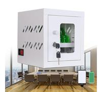 Gabinete de carga portátil para teléfonos móviles, estaciones de carga para teléfonos celulares, casillero para múltiples teléfonos celulares, interfaz USB, caja de seguridad para teléfonos móviles p