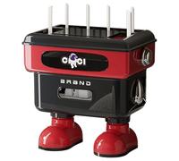 Gabinete De Cubierta De Enrutador - Caja De Almacenamiento WiFi, Soporte De Mesa De Robot Decorativo | Soporte Organizador De Cable, Funda De Red Ventilada, Protector De Dispositivo Duradero, Estante