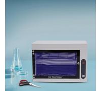 Gabinete de Desinfección UV, 6W Esterilizador UV con temporizador, Profesional Esterilizador Herramientas Manicura para el Salón