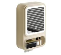 Gabinete De Espejo De Baño - Organizador De Almacenamiento Con Luz LED, Gabinete De Pared De Baño Con Espejo | Mirror De Con Organizador De Almacenamiento, Soluciones De Organización Mejoradas LE