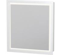 Gabinete de espejo Duravit L-Cube con iluminación LED, parada a la derecha, anchura 650mm (montaje en la pared), LC7650R0000