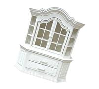 Gabinete de estantería de en Miniatura para Casas de muñecas, Dormitorio, decoración de Sala de Estar, Proyecto Artesanal, Modelo de Muebles de casa pequeña, gabinete de para Casas y