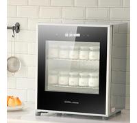 Gabinete De Fermentación De Masa Comercial De 40 Litros De Acero Inoxidable Con Control Ajustable De Temperatura Y Humedad For Masa Madre Pan Artesanal Pizza Y Pastelería(110v)