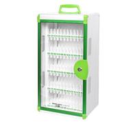 Gabinete de gestión de teléfono de aluminio resistente para dispositivos de oficina y escuela con cerradura separada para privacidad