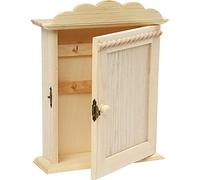 Gabinete de llaves, tamaño 18x6x22 cm, pino, 1pc