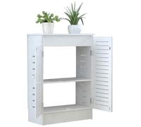 Gabinete de Madera for enrutador y Caja de Almacenamiento for Montaje en Pared: Estante for enrutador de Escritorio o Piso con Organizador de Cables, Cubierta for Rack de módem Multiusos for el hogar