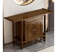 Gabinete de Meditación, Mesa de Meditación de Altar con Almacenamiento de Cajones, Espacio Espiritual Personal, para Oraciones Budistas, Ceremonia del Té(80 * 24.5 * 81cm/31.5 * 9.6 * 31.9in)