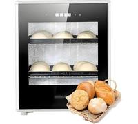 Gabinete De Prueba De Pan Comercial De Acero Inoxidable De 40 Litros Con Temperatura Precisa (20-50 °C) Y Control De Humedad For Masa Madre Pan Artesanal Masa For Pizza(220v)
