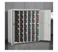 Gabinete de seguridad de 600 bits con gran capacidad, ideal para administración de llaves de coche, incluye cerradura, ganchos y etiquetas para organización (600 llaves)