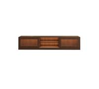 Gabinete De TV 200x30x45cm Centro de Entretenimiento Rural, Mesa Soporte para Salón Familiar, Mueble de Almacenamiento para Hoteles & Empresas Consolas De TV para Sala De Estar