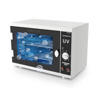 Gabinete desinfectante UV. Caja desinfectante de luz UV de doble lámpara con ajuste de temporizador, adecuada para la limpieza de varios artículos