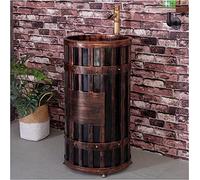 Gabinete Independiente del Pedestal del Fregadero de la Unidad del Lavabo de la vanidad del Cuarto de baño