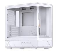 Gabinete Jonsbo D200 Vidrio Templado Blanco Diseño Panorámico