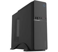 Gabinete Micro-ATX APPC-503SF con fuente de alimentación (negro) - APPROX