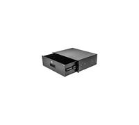 Gabinete para servidor NavePoint de 19 pulgadas para montaje en rack, con cerradura para DJ, caj?n profundo con llave, 3U