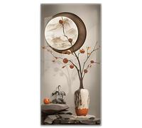 Gabinete para Tapa De Caja De Fusibles, Tapa De Caja De Interruptores, Pintura Decorativa De Medidor De Electricidad, Panel EléCtrico Oculto Montado En La Pared(C,60 * 50cm)