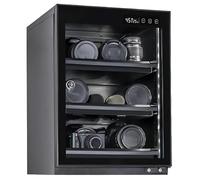 Gabinete Seco para Cámaras de 30L/40L, Caja Seca Electrónica con Control de Humedad y Luz LED, Almacenamiento Silencioso Deshumidificador para Lentes y Equipo Fotográfico 40L