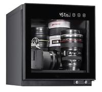 Gabinete seco para lentes de cámara, caja deshumidificador con temperatura constante y luces LED para protección contra la humedad en equipos de fotografía