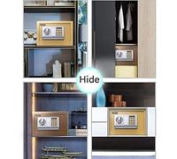 Gabinete Seguro Pequeño casillero de Cajas Cajas de Oficina Seguros para el hogar Uso de hogar Strong Smart Home Safe