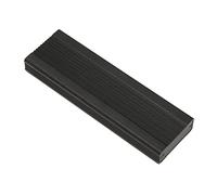 Gabinete SSD M.2 NVME, Indicador LED Gabinete SSD SATA de Protocolo Dual Diseño Delgado 10 Gbps para 2280 Mm (Negro con Cable C)