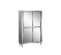 Gabinetes de cocina de acero inoxidable 304, soluciones de almacenamiento comercial para el hogar y el hotel, diseño funcional para una organización mejorada